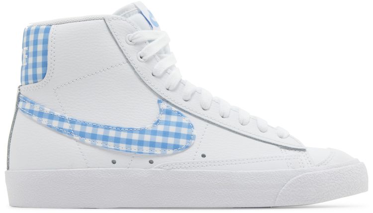 Nike Wmns Blazer Mid 77 University Blue Gingham