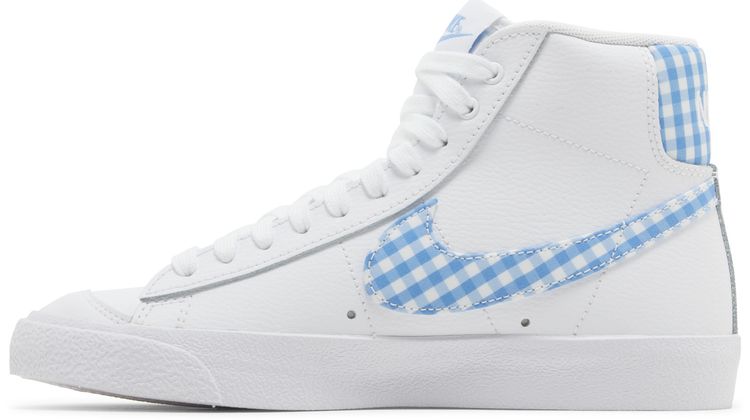 Nike Wmns Blazer Mid 77 University Blue Gingham