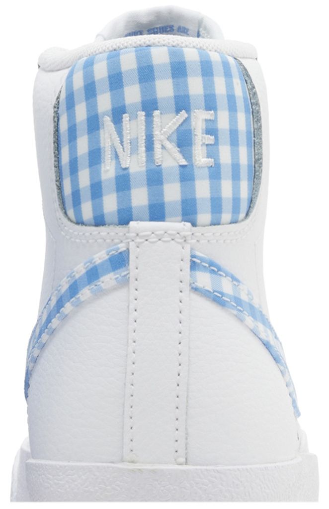 Nike Wmns Blazer Mid 77 University Blue Gingham
