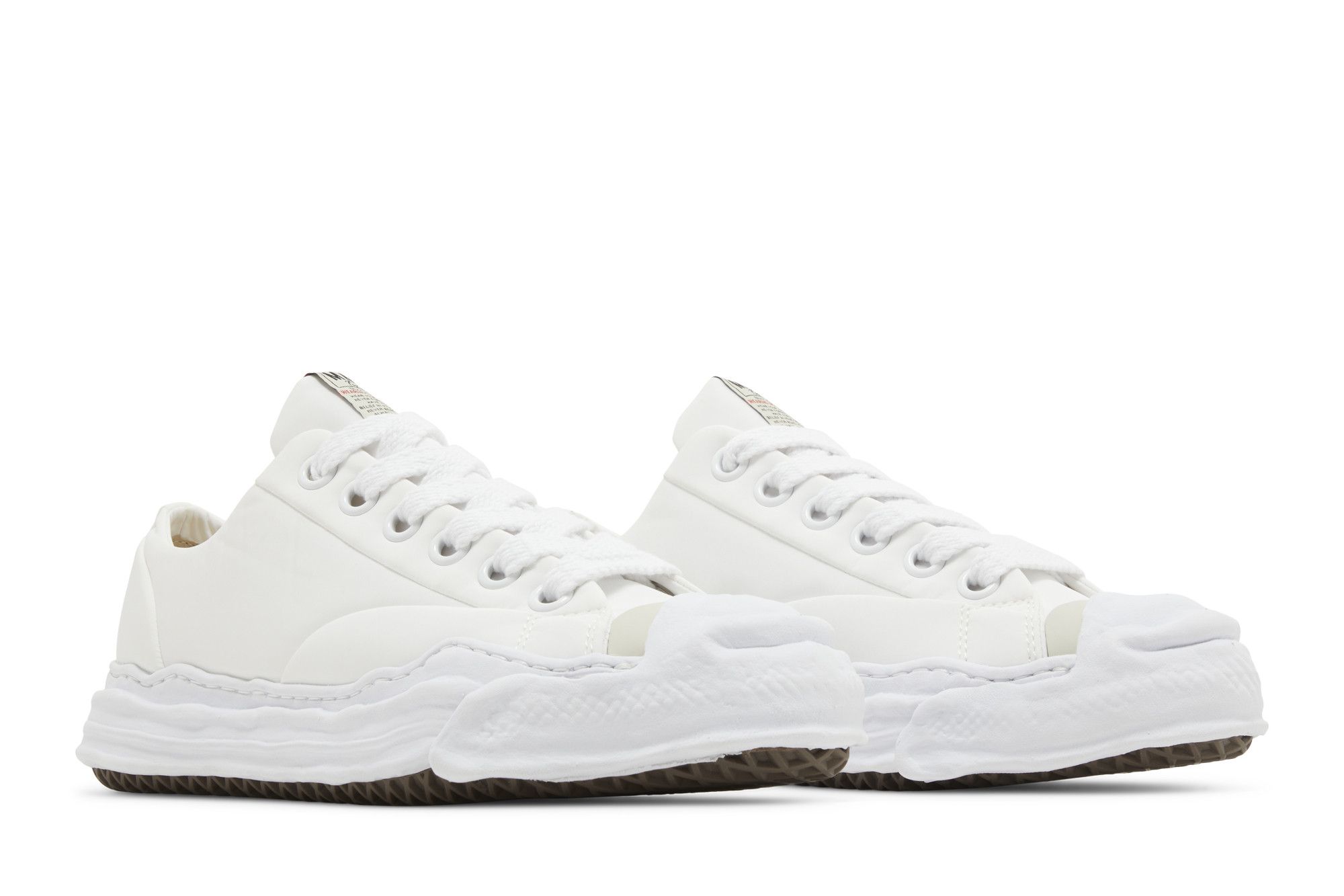 Size 10.0 Maison Mihara Yasuhiro Hank OG Sole Nylon Puffer Low 'White'