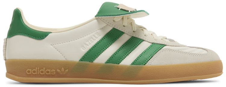 Foot Industry x adidas Gazelle Indoor Off White Green