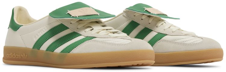 Foot Industry x adidas Gazelle Indoor Off White Green