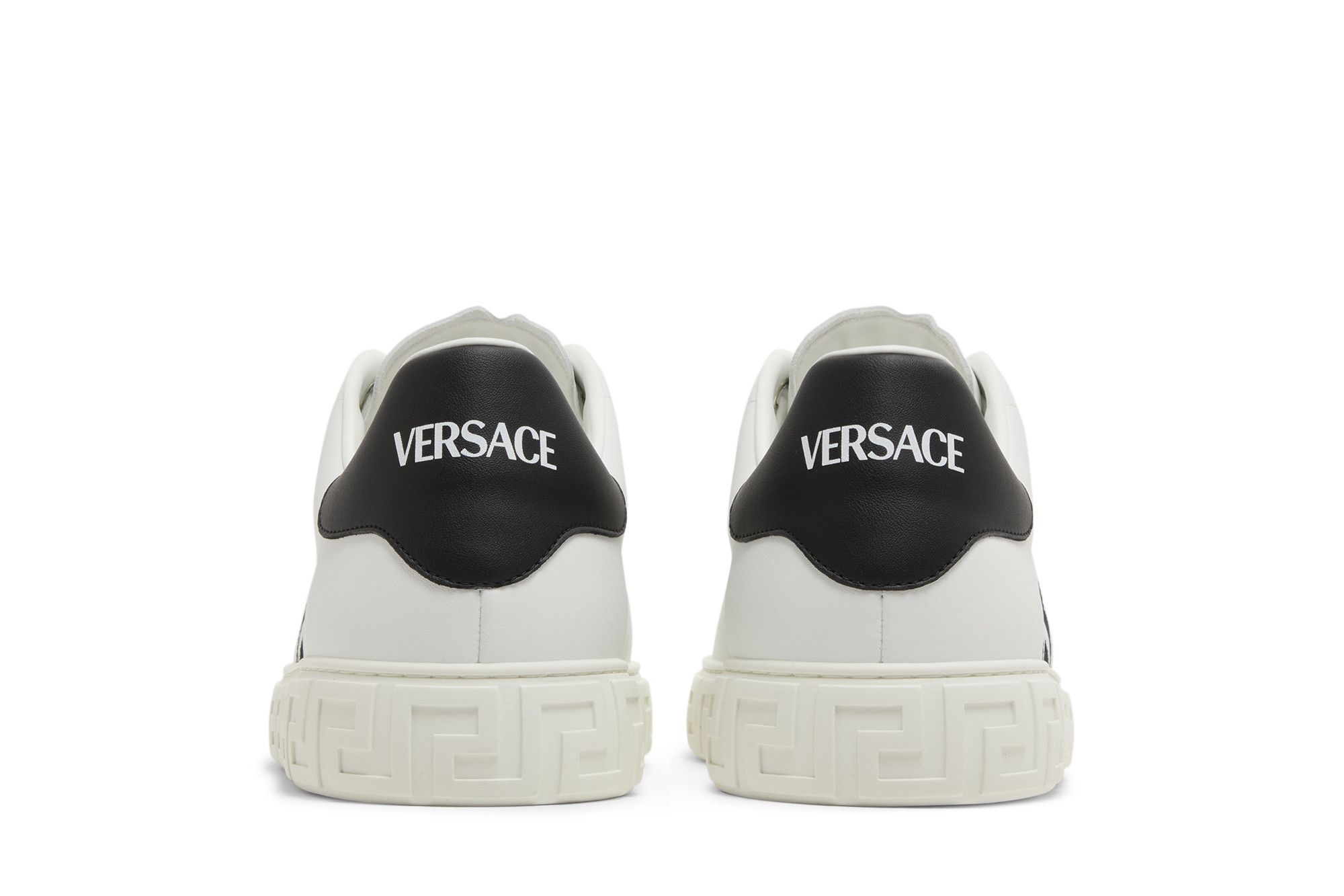 スニーカー VERSACE Men Sneakers 1014460 1A00776 2W020 White Embroidered Greca Sneakers White,Print | VERSACE US