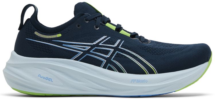 Asics Gel Nimbus 26 4E Wide French Blue