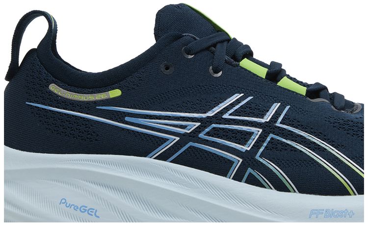 Asics Gel Nimbus 26 4E Wide French Blue