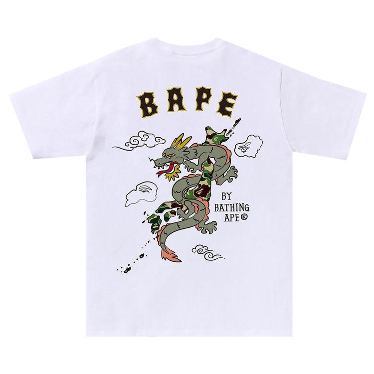 BAPE Souvenir Graphic Tee White