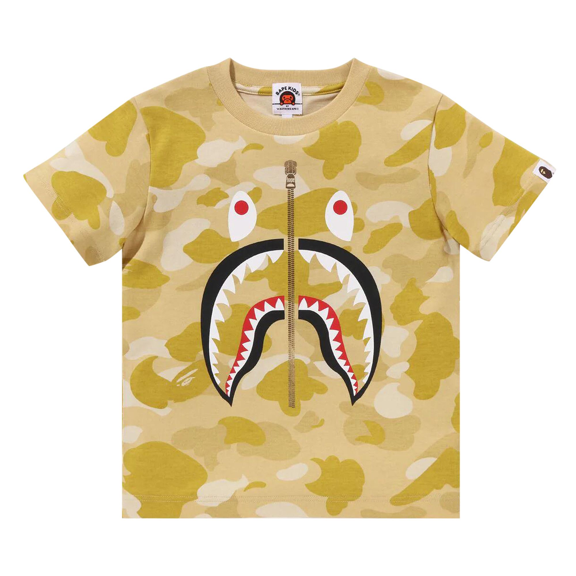 Bape color camo shark tee new arrivals