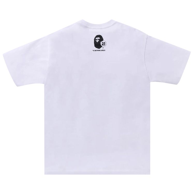 BAPE A Bathing Ape 31st Anniv Ape Head Tee White
