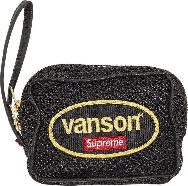 Supreme x Vanson Leathers Cordura Mesh Wrist Bag 'Black'