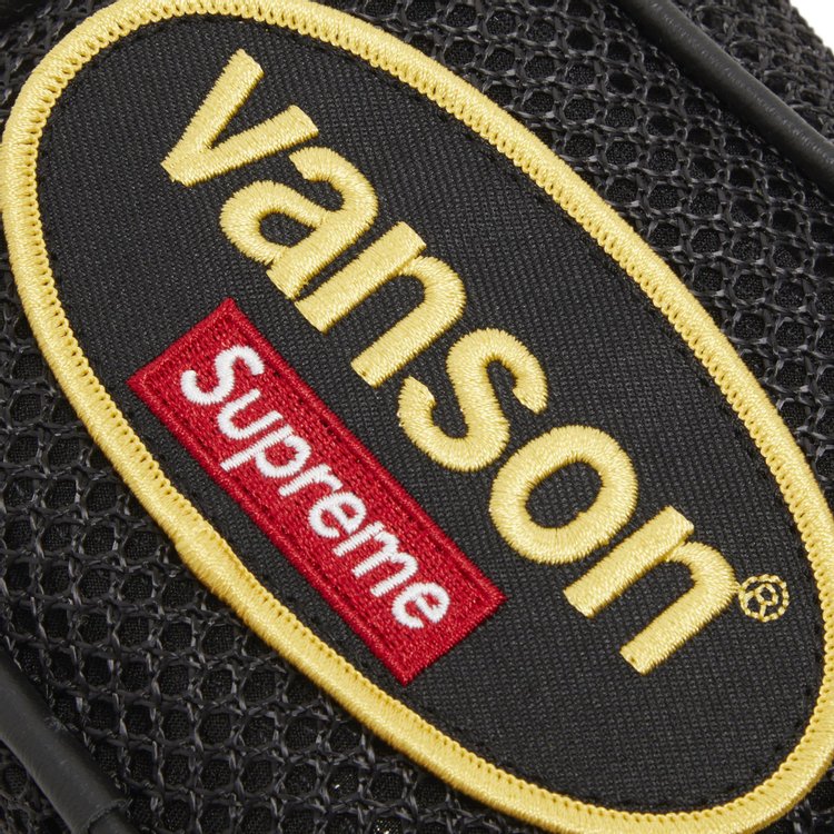 Supreme x Vanson Leathers Cordura Mesh Wrist Bag Black