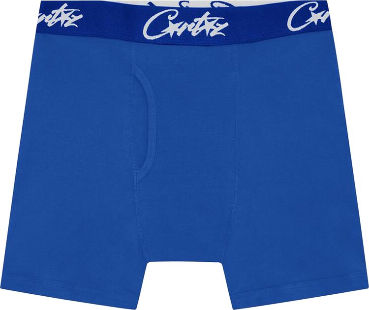 Corteiz Allstarz Boxers (3 Pack) 'Blue'