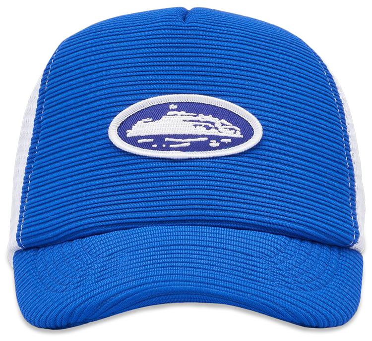 Corteiz Short Peak Trucker Royal Blue