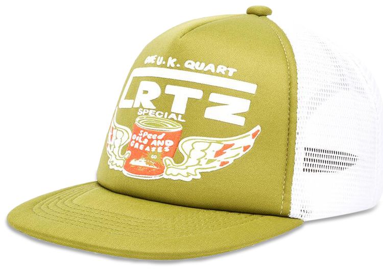 Corteiz Gasolina Trucker Olive Green