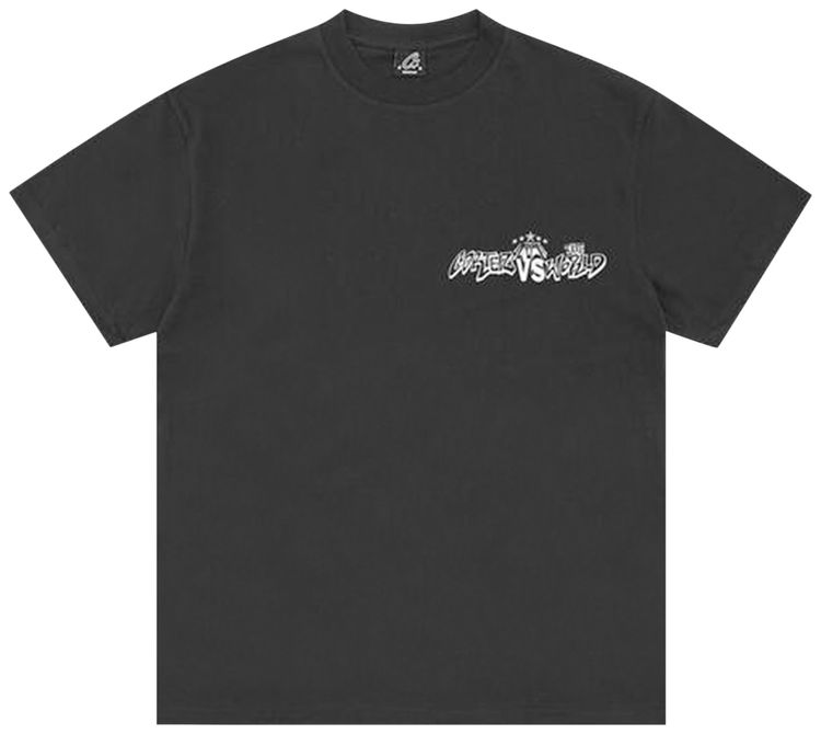 Corteiz Vs The World Tee New Blank Black