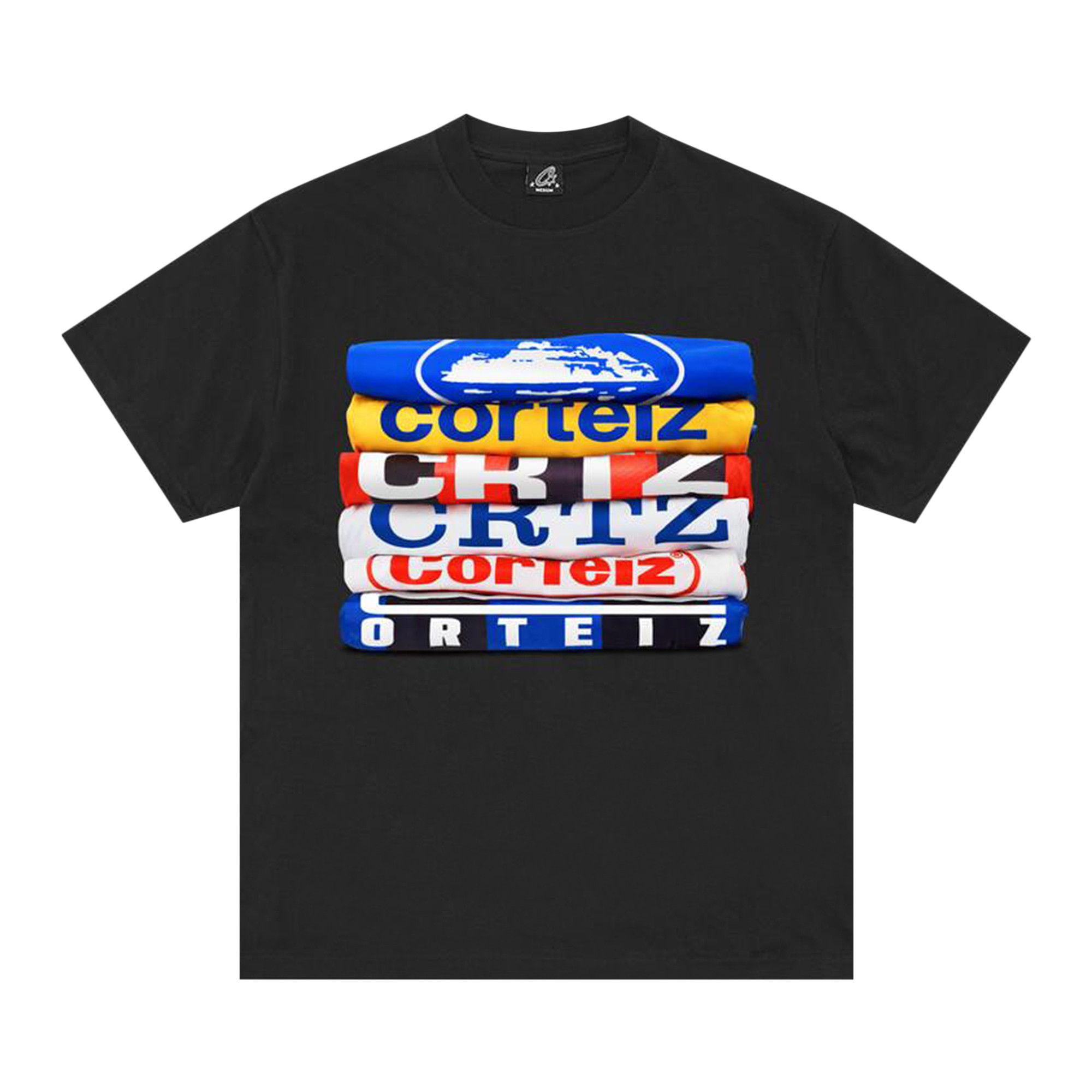 Buy Corteiz T-Shirt Stack Tee *New Blank* 'Black' - 7892 Buy Corteiz T-Shirt Stack Tee *New Blank* 'Black' - 7892