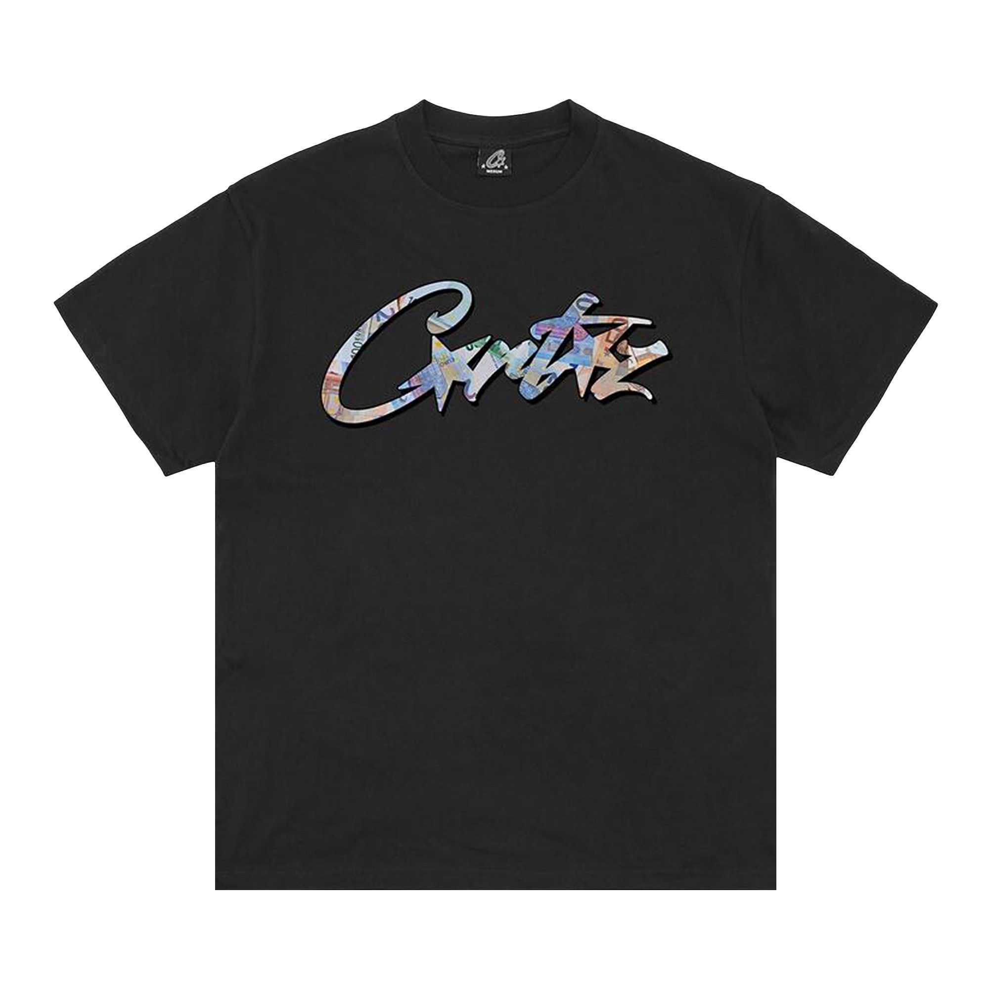 Buy Corteiz Allstarz Euros Tee *New Blank* 'Black' - 7892
