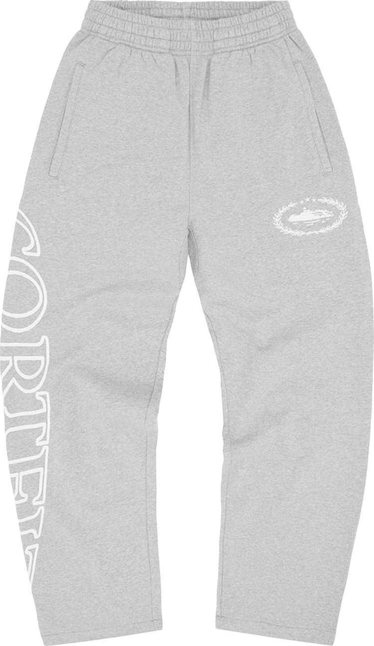 Corteiz Superior Royale Open Hem Pant Heather Grey