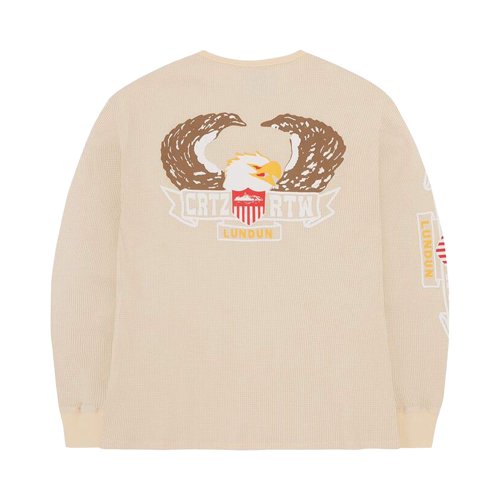 Buy Corteiz Dipset Waffle Long-Sleeve 'Cream' - 7892
