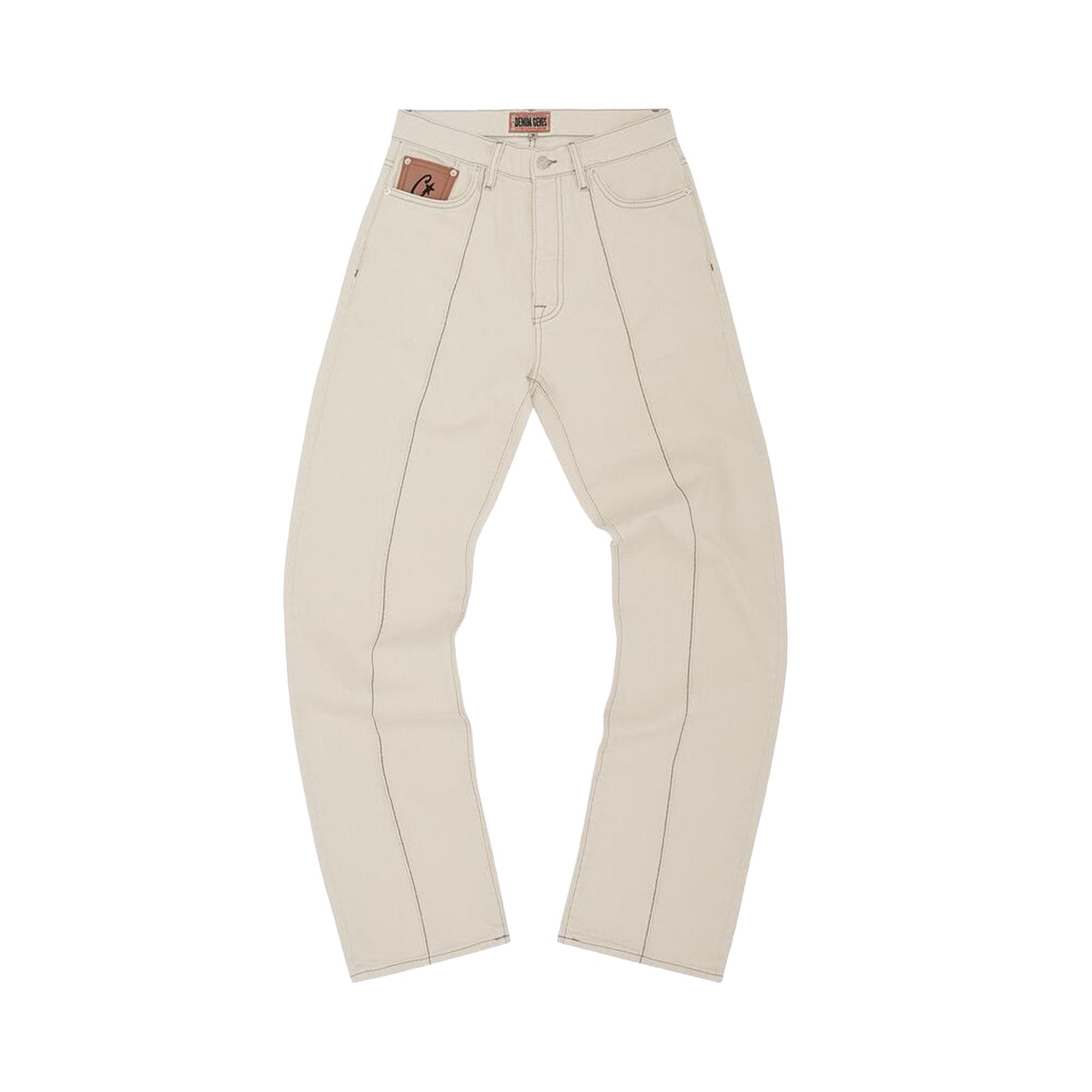 Buy Corteiz C-Star Denim Jeans 'Natural' - 7892 1SS240201CSDJ NATU