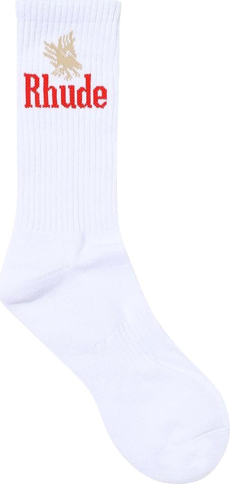 Rhude Eagles Sock WhiteRed