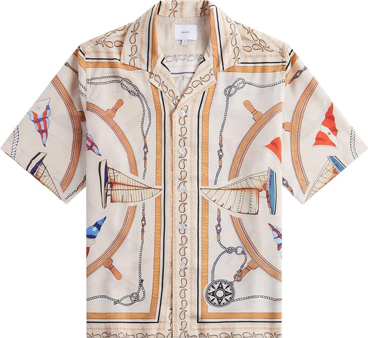 Rhude Nautica Silk Shirt 'Multicolor'