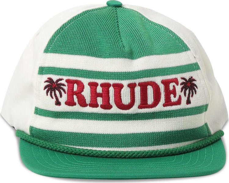 Rhude Beach Club Hat 'Green/Cream'