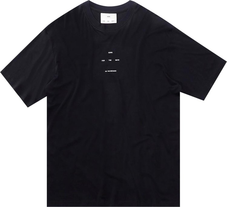 Song for the Mute Logo Tee 'Black'