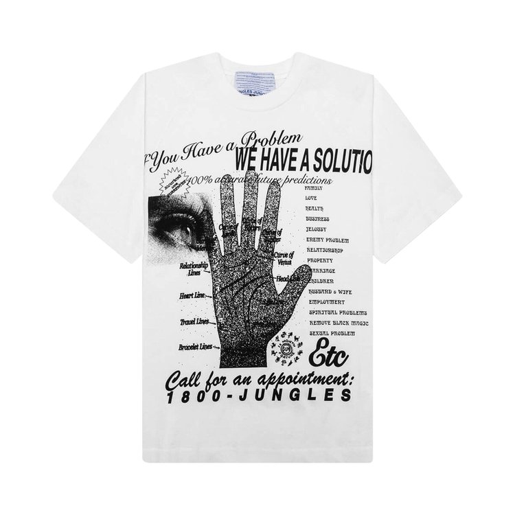 Jungles Solutions Tee White