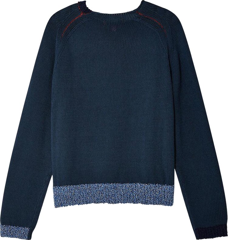 Eckhaus Latta Cinder Sweater Ocean