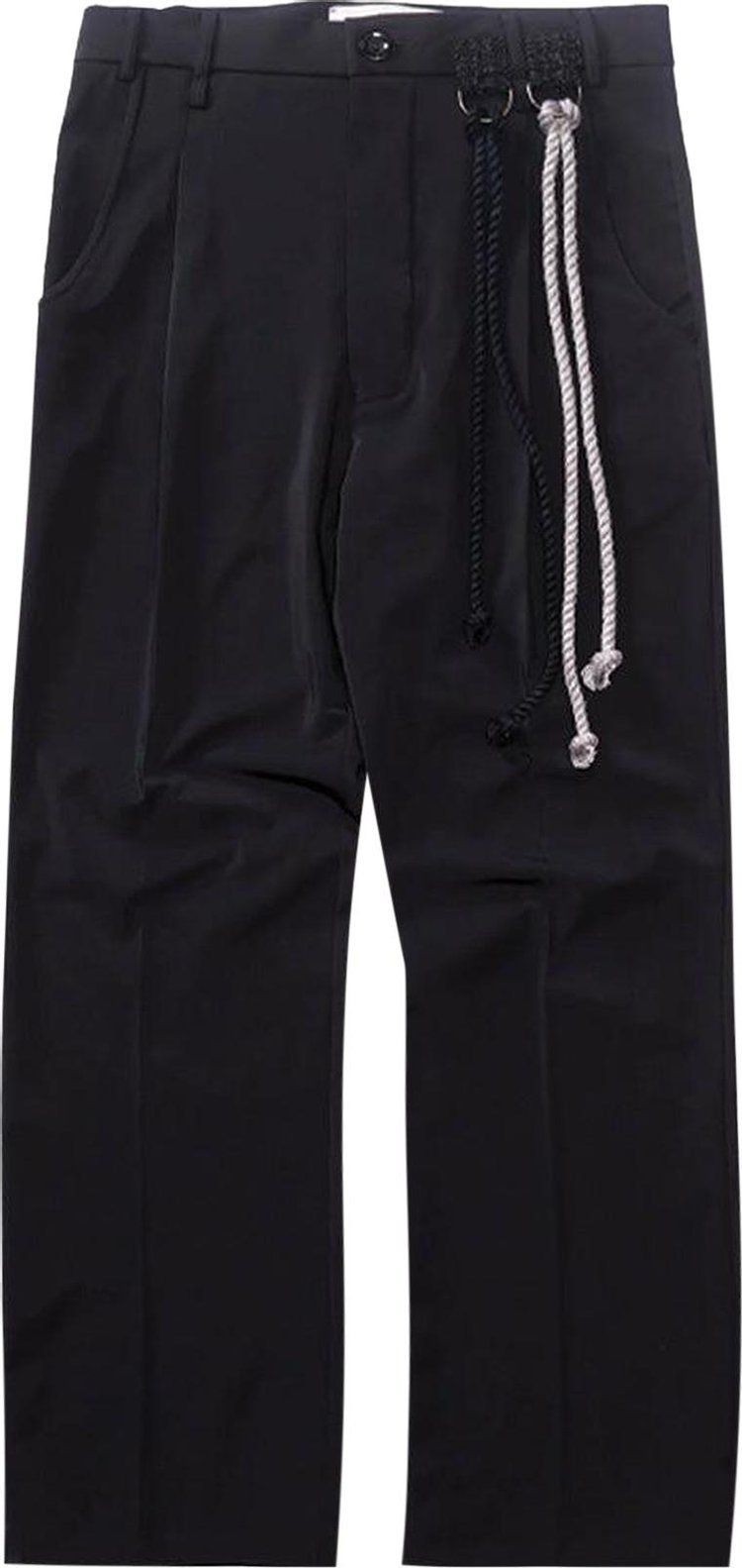 Song for the Mute Loose Pleated Pant 'Black'