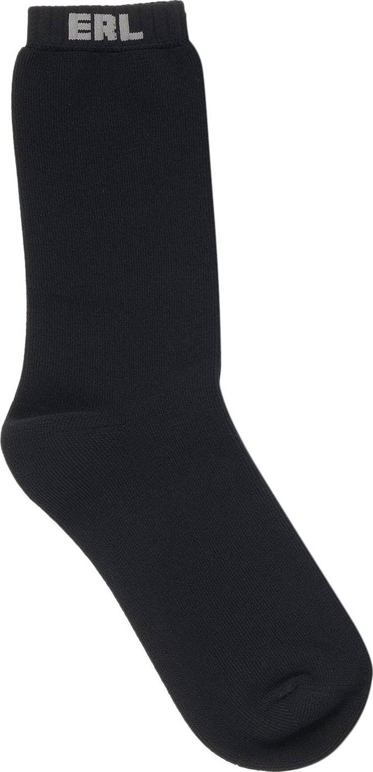 ERL Knit Socks Black