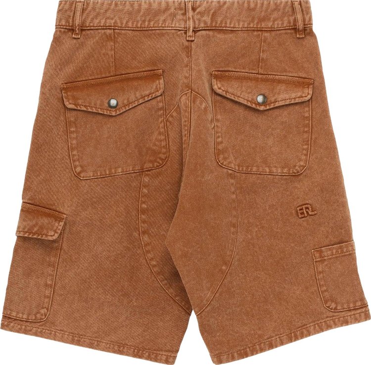 ERL Cargo Shorts Brown