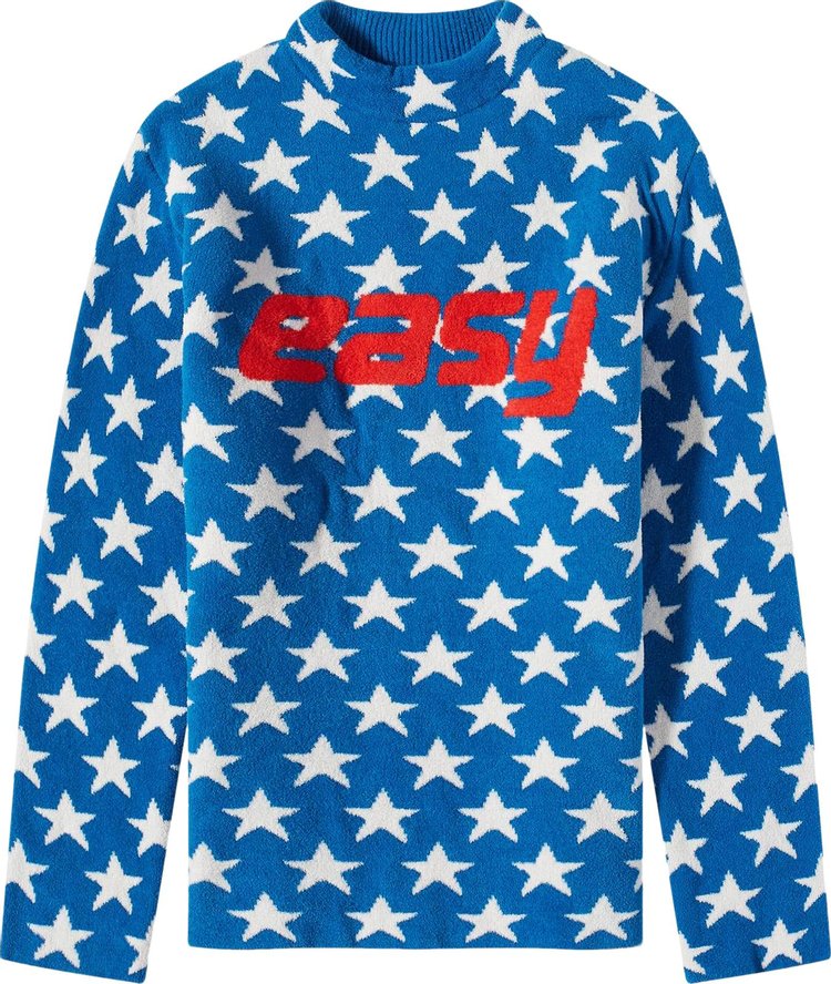 ERL Easy Fleece Sweater Blue