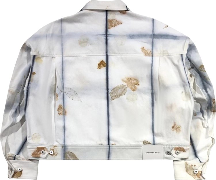 Feng Chen Wang Natural Plant Dye Jacket BlackWhite