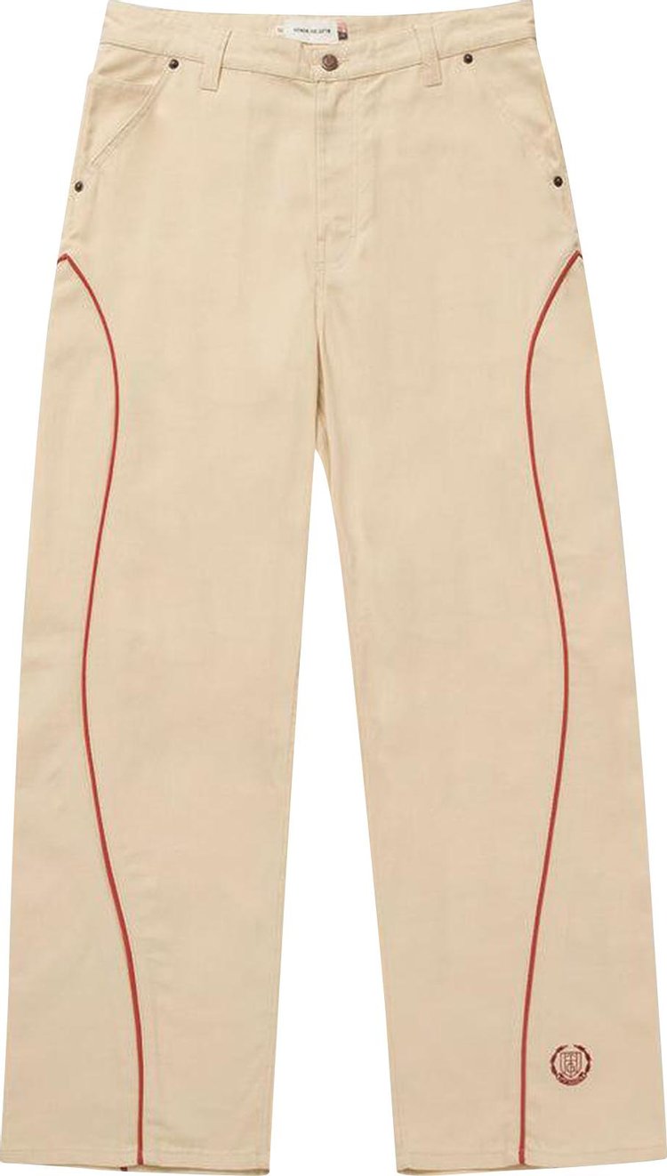 Honor The Gift Canvas Piping Pant 'Bone'
