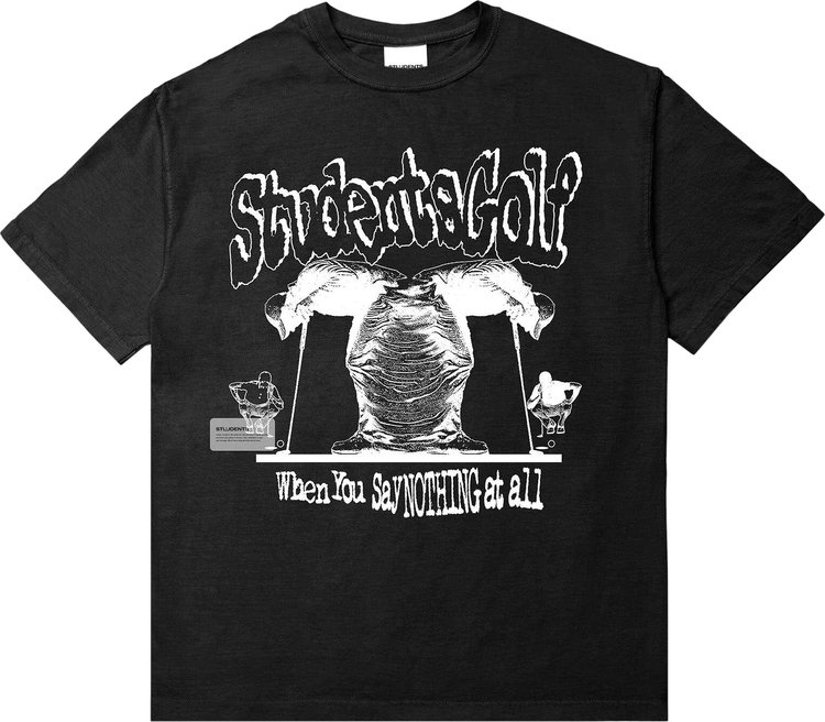 Students Nothing At All T-Shirt 'Black'