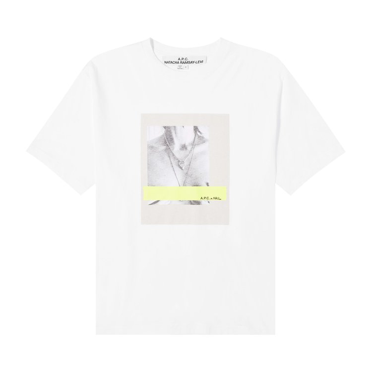 APC New Haven Man T Shirt Bright Yellow