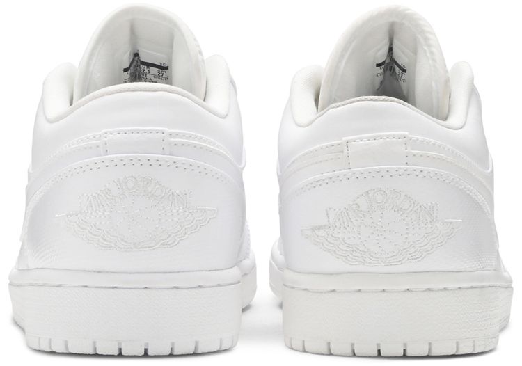 Air Jordan 1 Retro Low Triple White