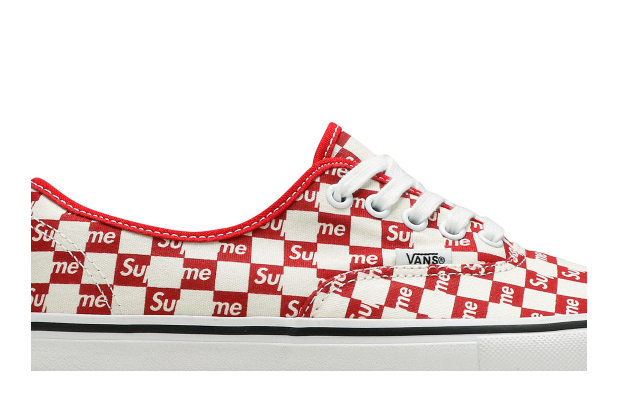 Supreme vans checkered store