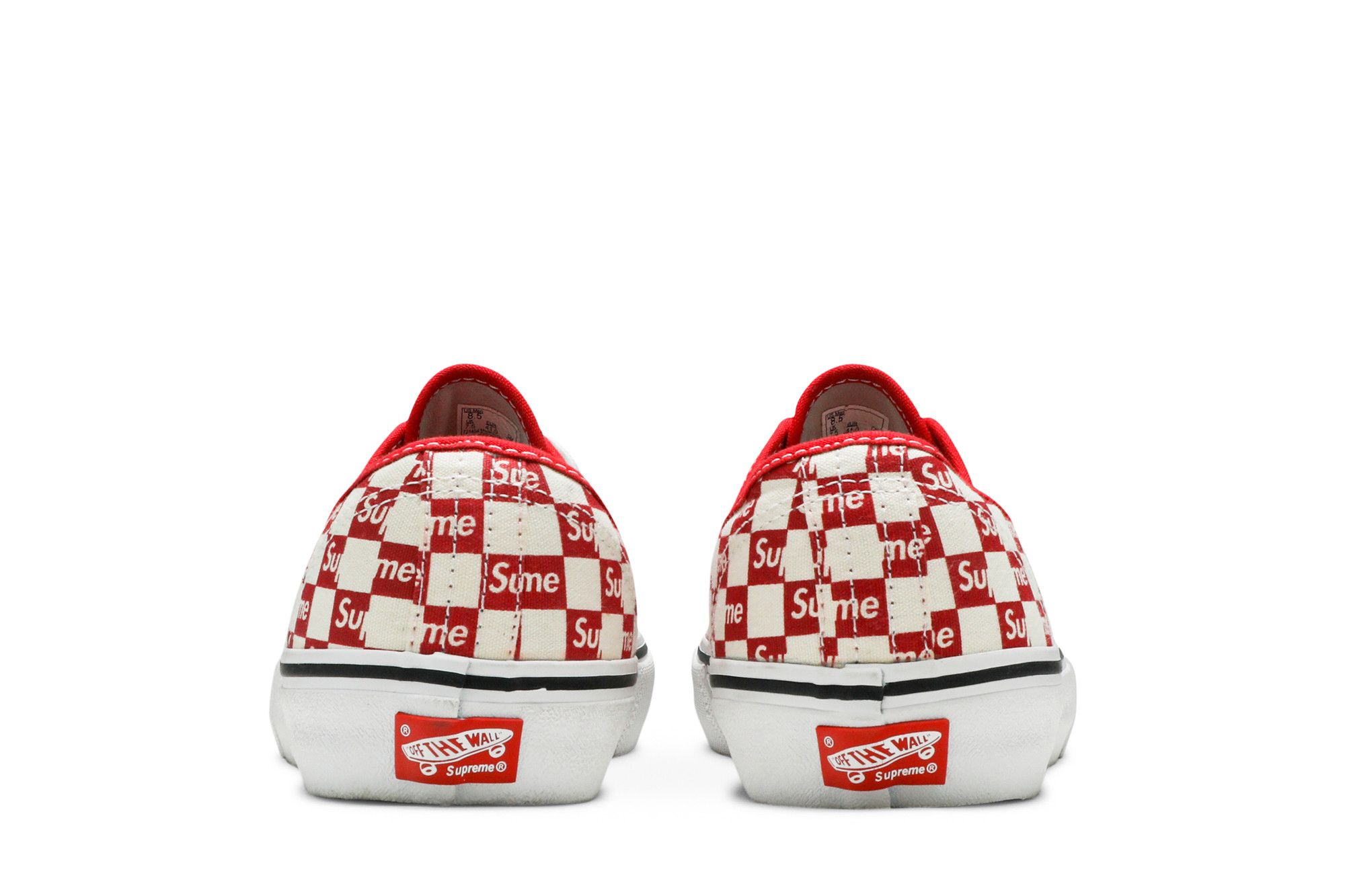 Buy Supreme x Authentic Pro Checkered Red VN000Q0DJLY GOAT CA
