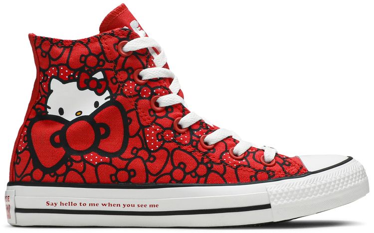 Converse Hello Kitty x Wmns Chuck Taylor All Star Hi Red