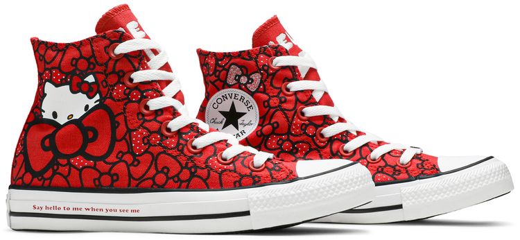 Converse Hello Kitty x Wmns Chuck Taylor All Star Hi Red