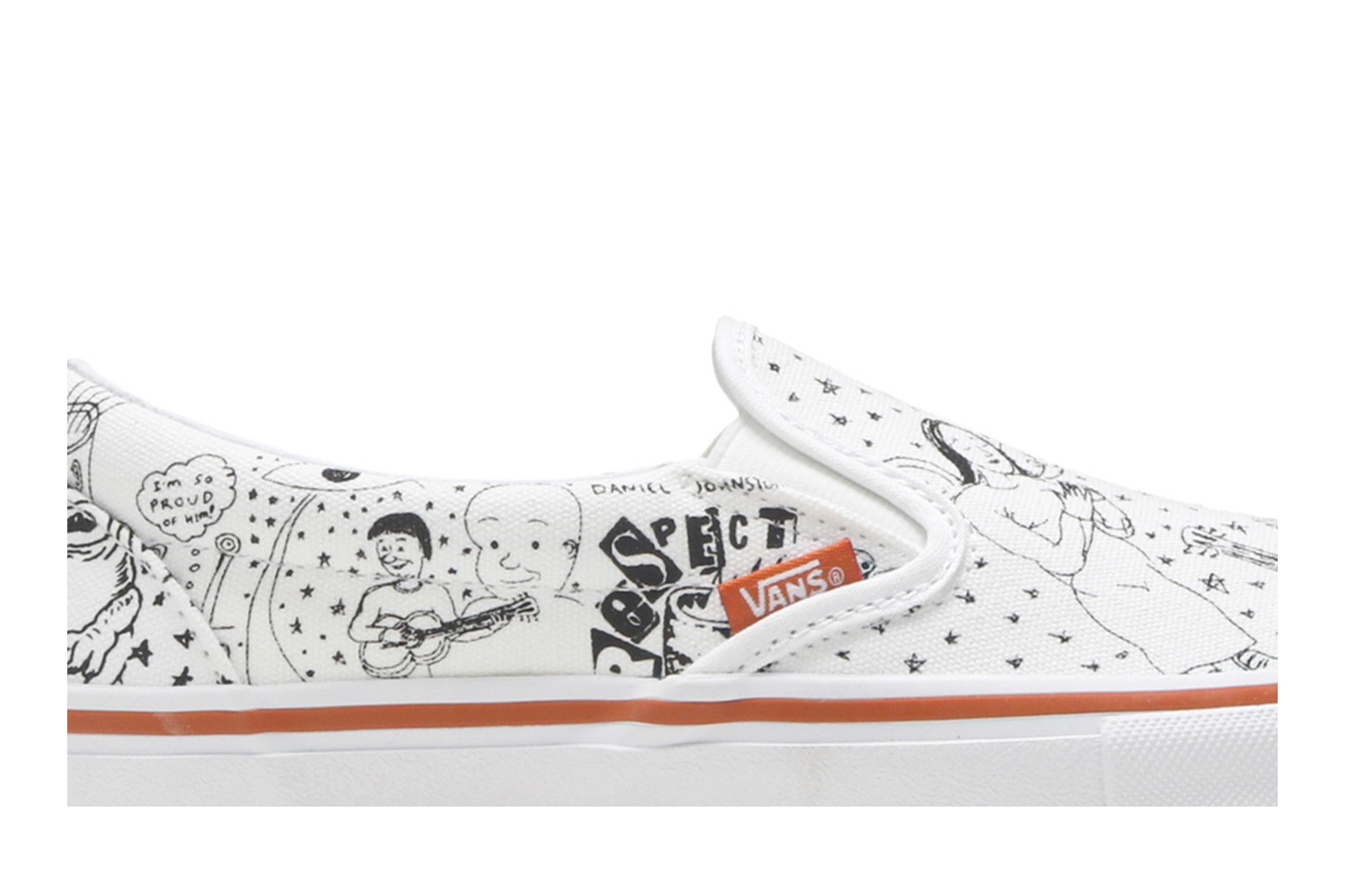 Buy No-Comply x Daniel Johnston x Vans Slip-On Pro 'Doodles