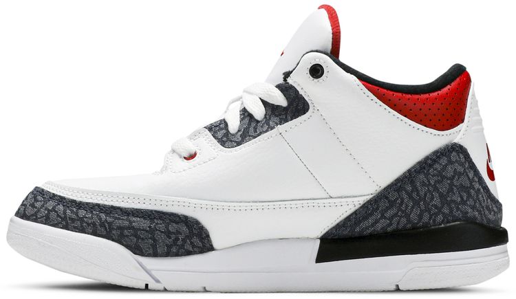 Air Jordan 3 Retro Denim SE PS Fire Red