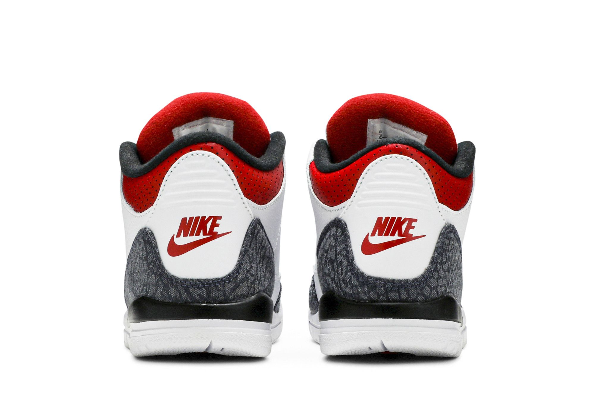 denim red 3s