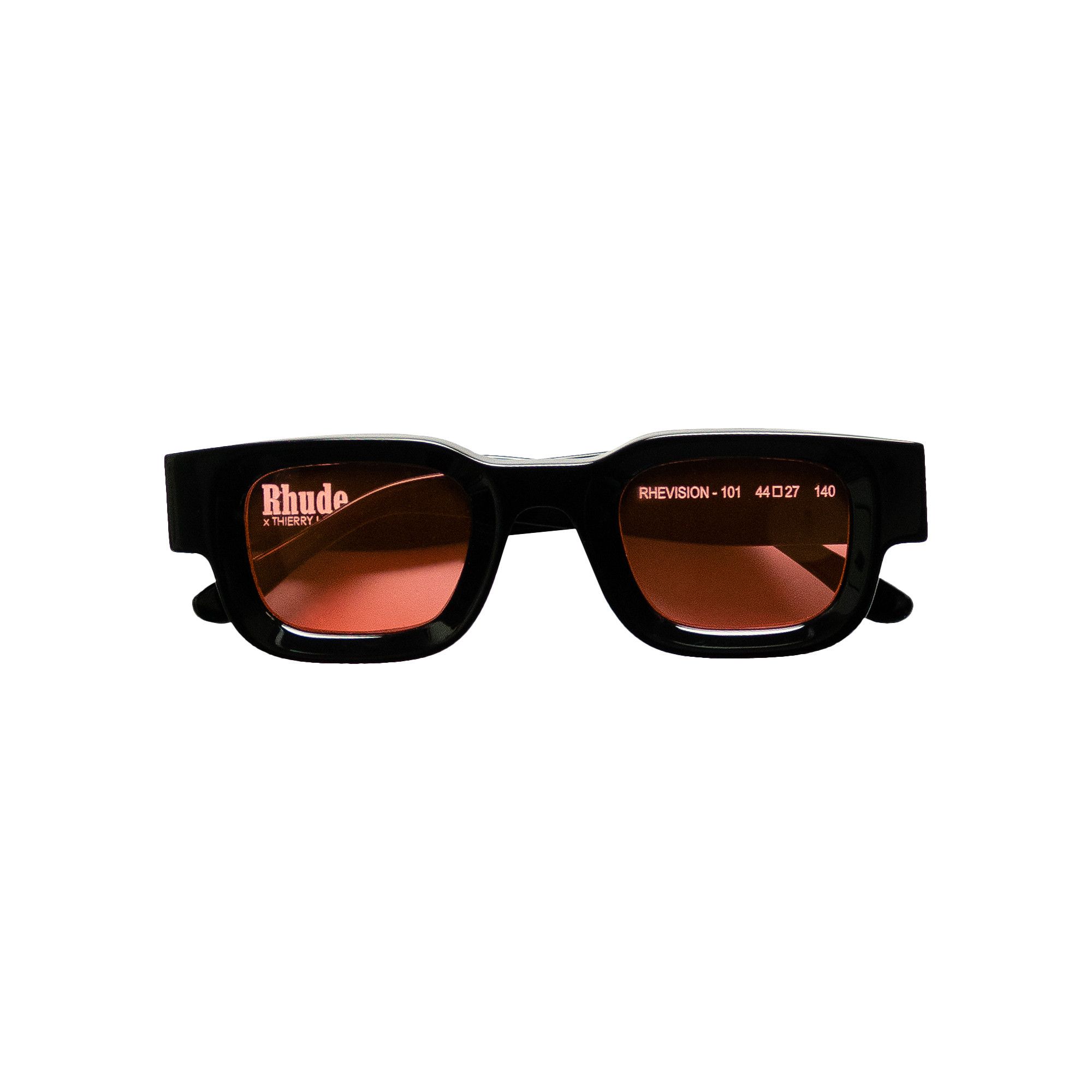 Buy Rhude x Thierry Lasry Rhevision Sunglasses 'Black/Red