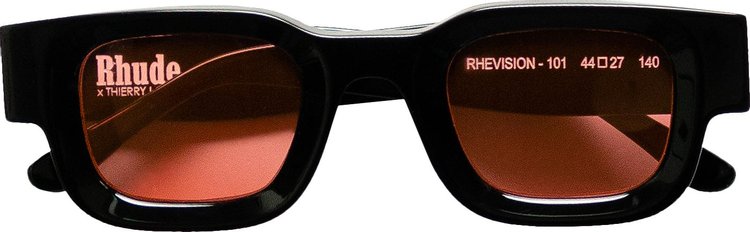 Rhude x Thierry Lasry Rhevision Sunglasses 'Black/Red'