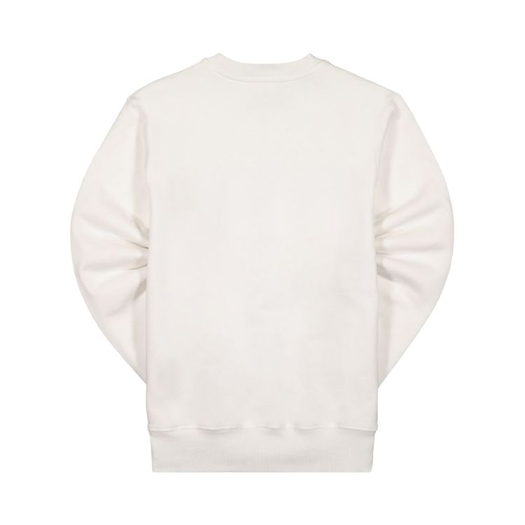 Casablanca Vintage Tennis Stripe Embroidered Sweatshirt White