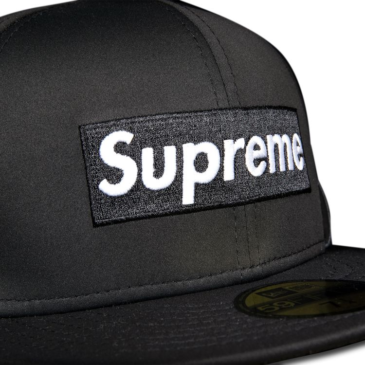 Supreme x WINDSTOPPER Earflap Box Logo New Era Black