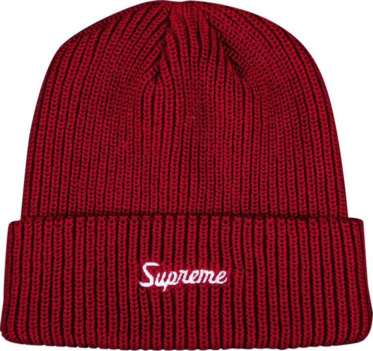 Supreme Loose Gauge Beanie 'Dark Magenta'